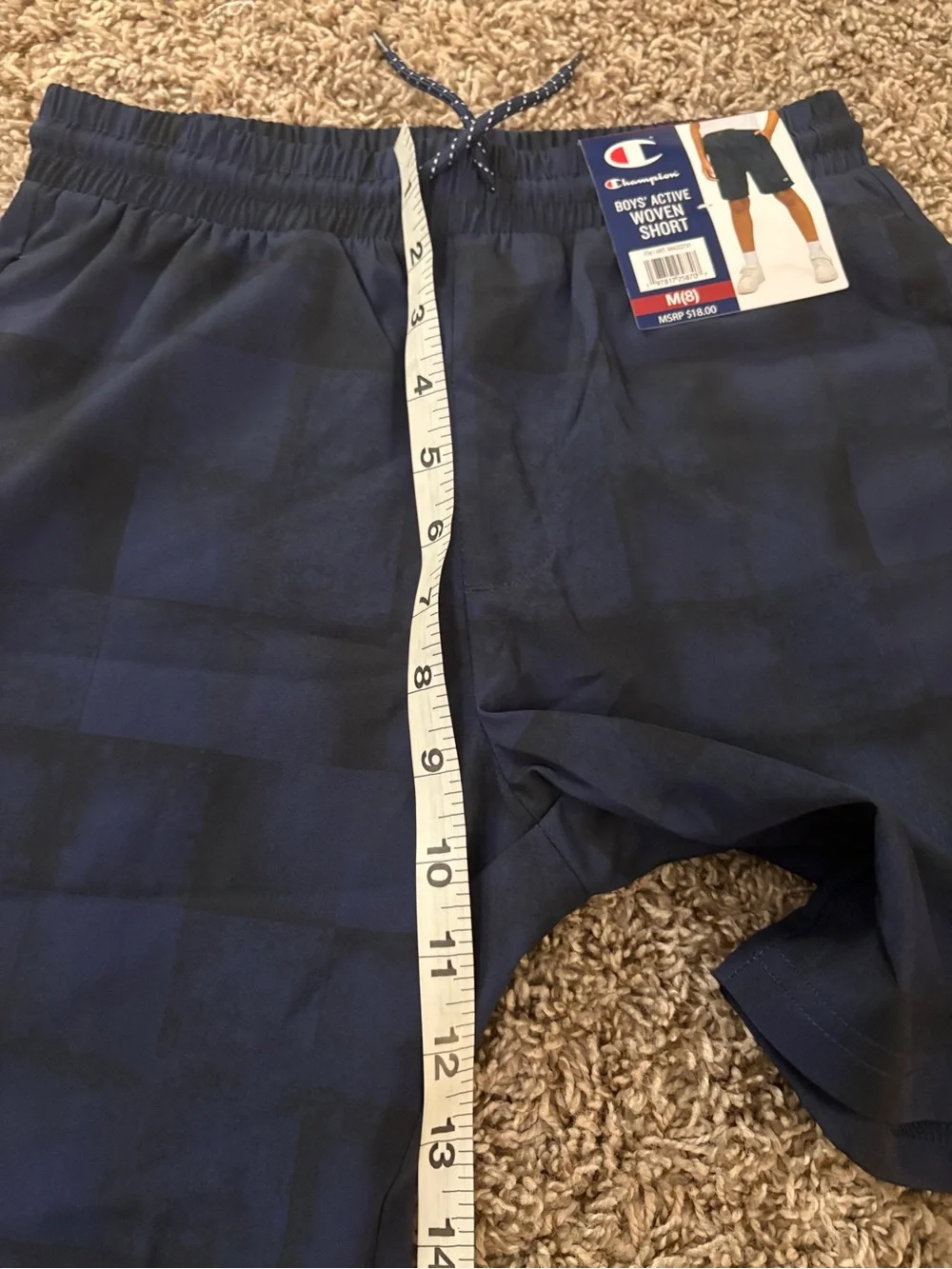 Champion Blue Boy's Active Woven Shorts